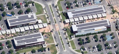 04. Rooftop installation for a shopping mall (four buildings)