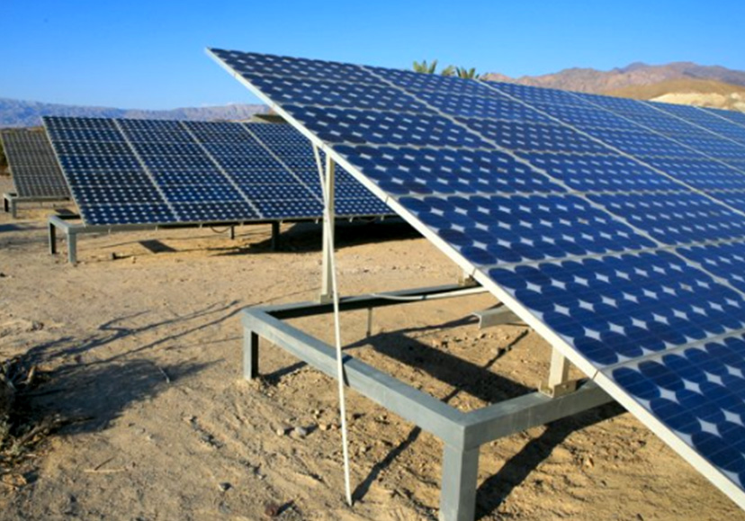 Supervision of a feasibility study for a ground-mounted photovoltaic power plant