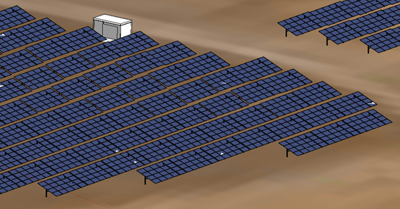 Sorgenia ground-mounted power station